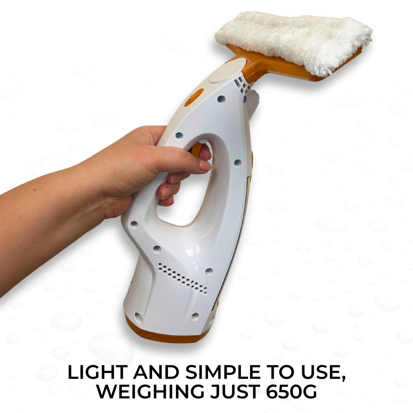Lazy-Clean Cordless Rechargeable Window Cleaner Vacuum
