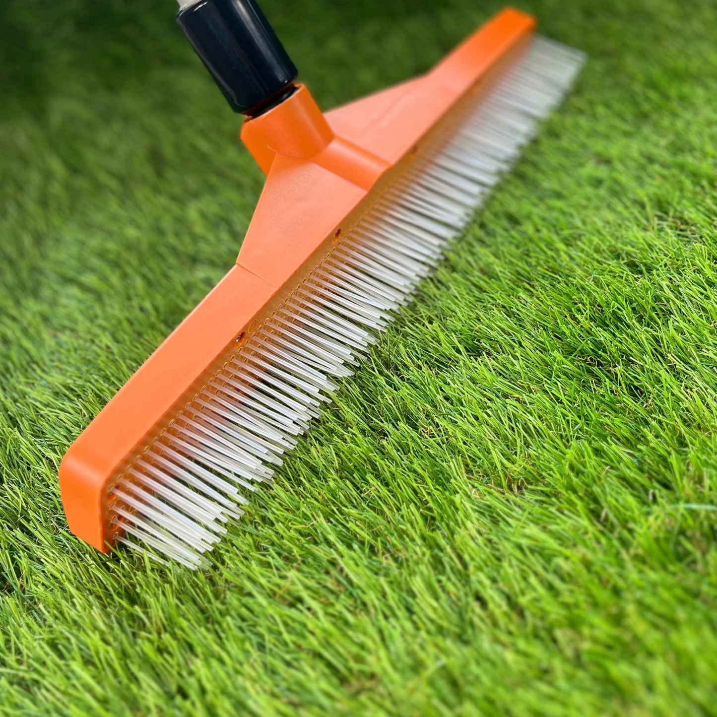 Artificial Grass Rake with Hose Attachment