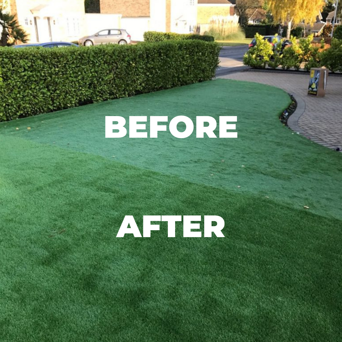 Artificial Grass Rake with Hose Attachment