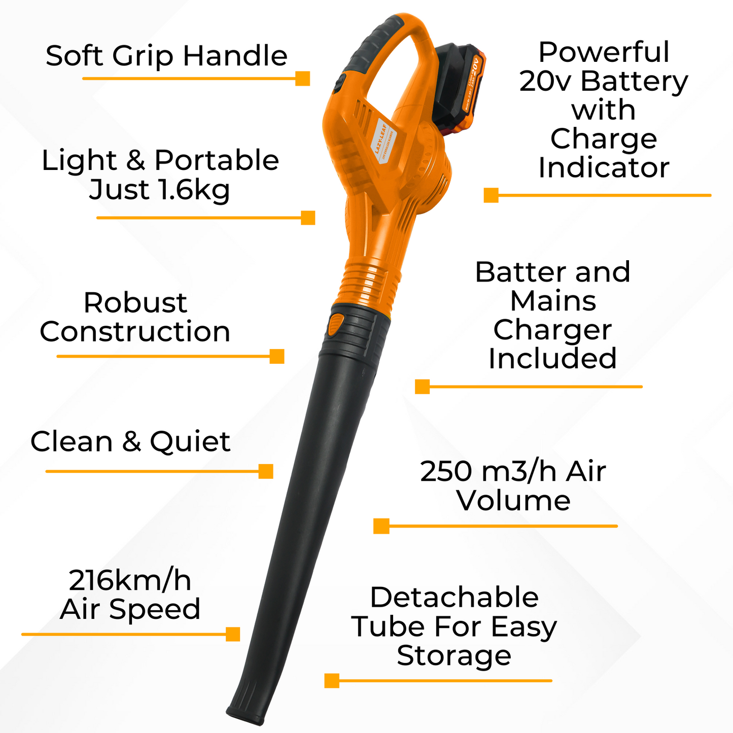 Lazy-Leaf Cordless Leaf Blower