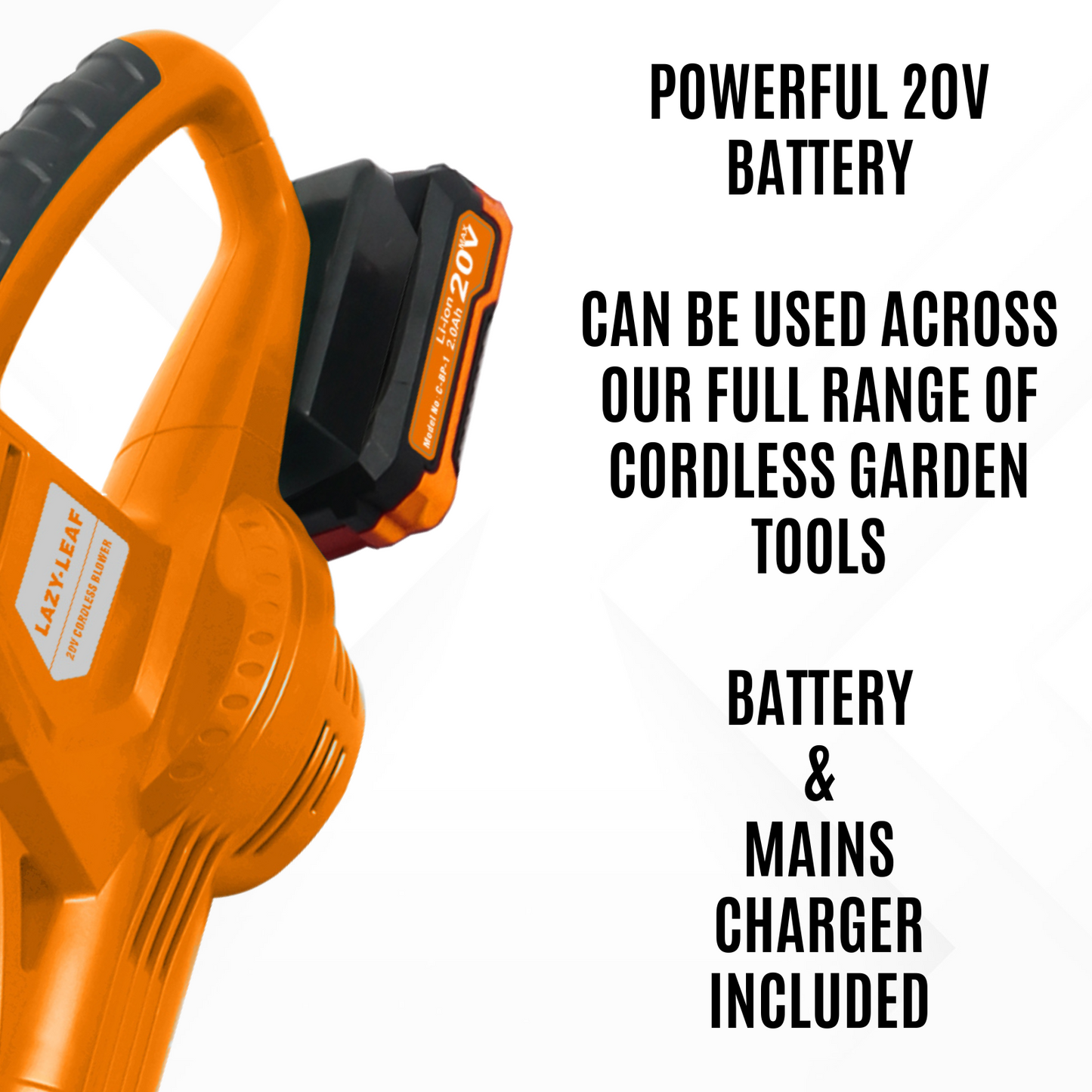 Lazy-Leaf Cordless Leaf Blower