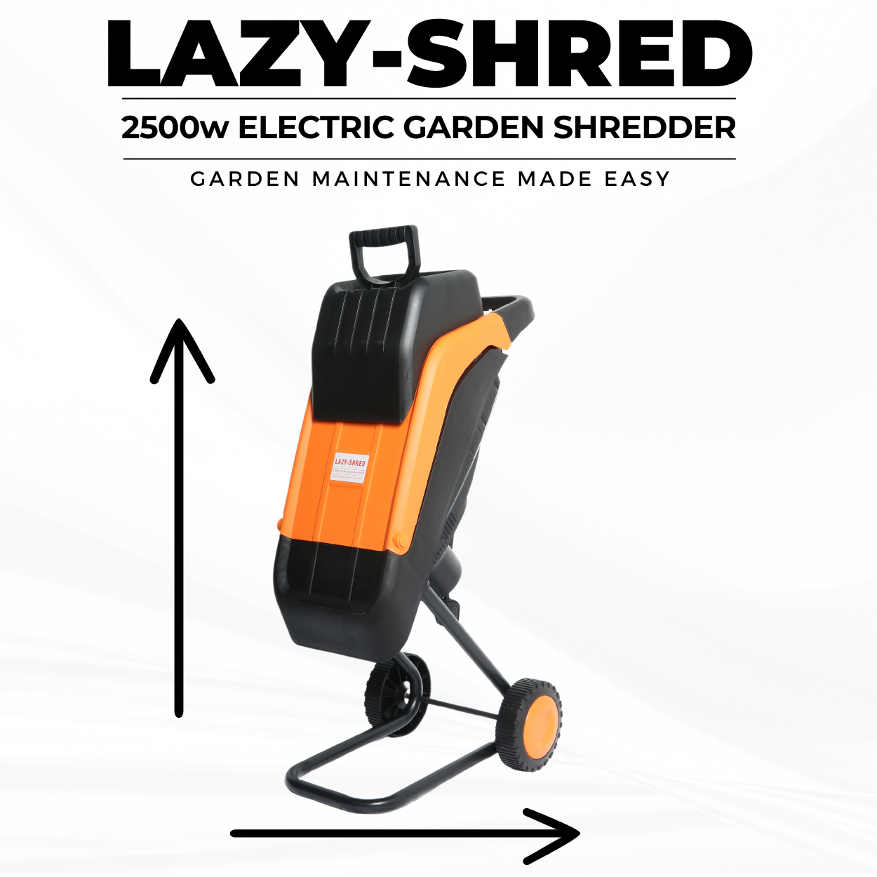 Lazy-Shred - Electric Garden Shredder with Collection Bag
