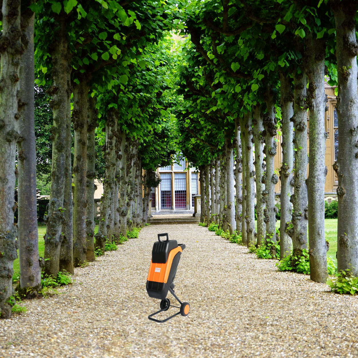 Lazy-Shred - Electric Garden Shredder with Collection Bag