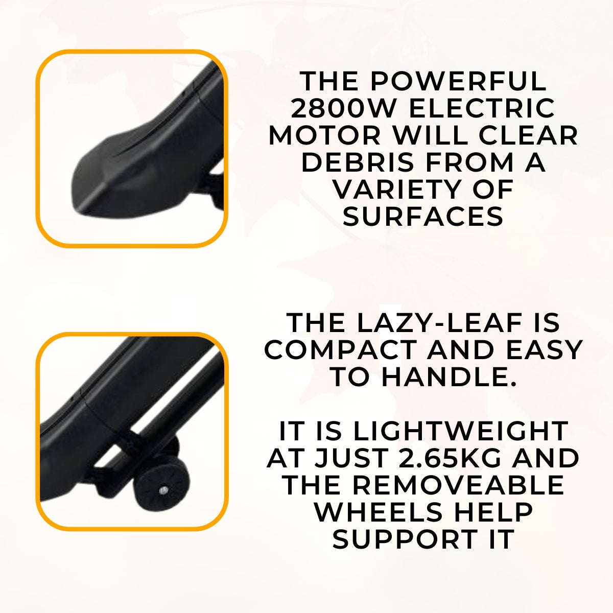 Lazy-Leaf - 3-in-1 - Leaf Blower / Vacuum / Mulcher