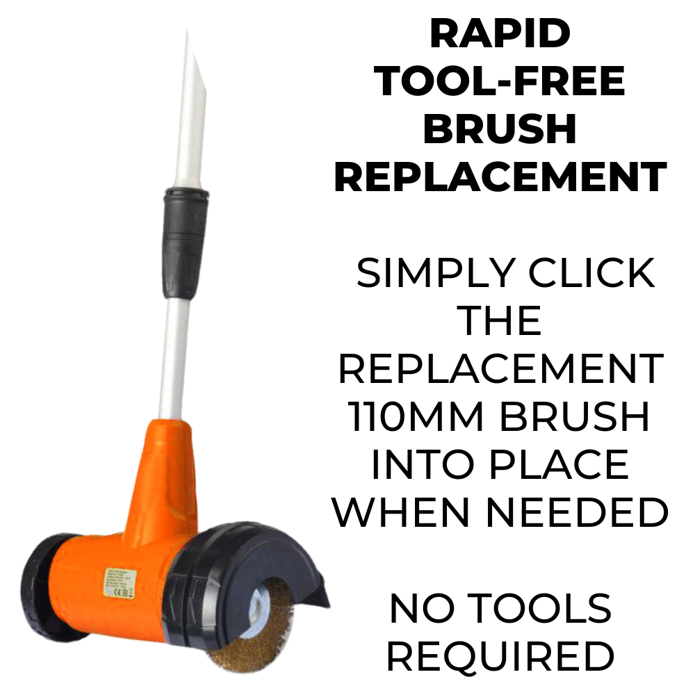 Lazy-Weeder V1 - 400w Electric Weed Removal Brush