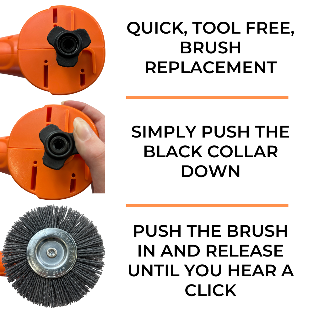 Lazy-Weeder V1 - 400w Electric Weed Removal Brush