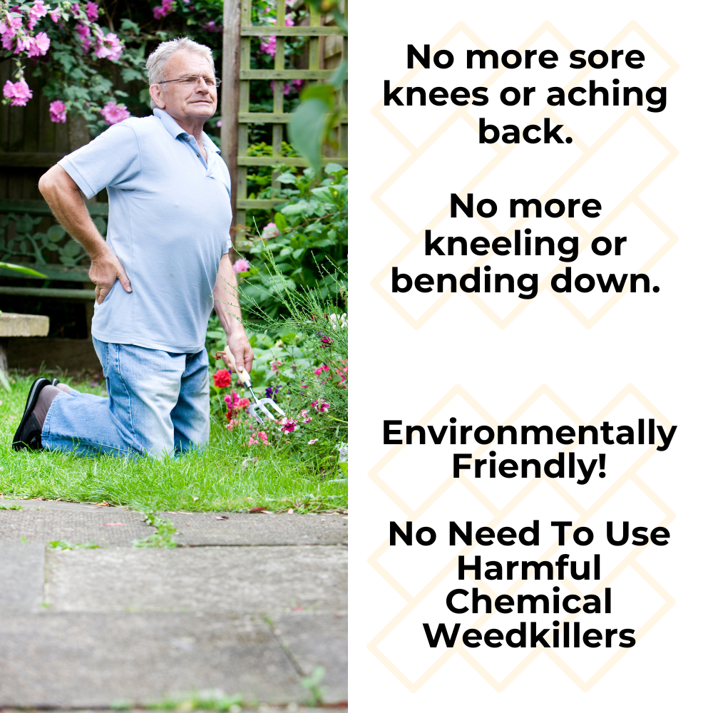 Lazy-Weeder PRO - 400w Electric Weed Removal Brush