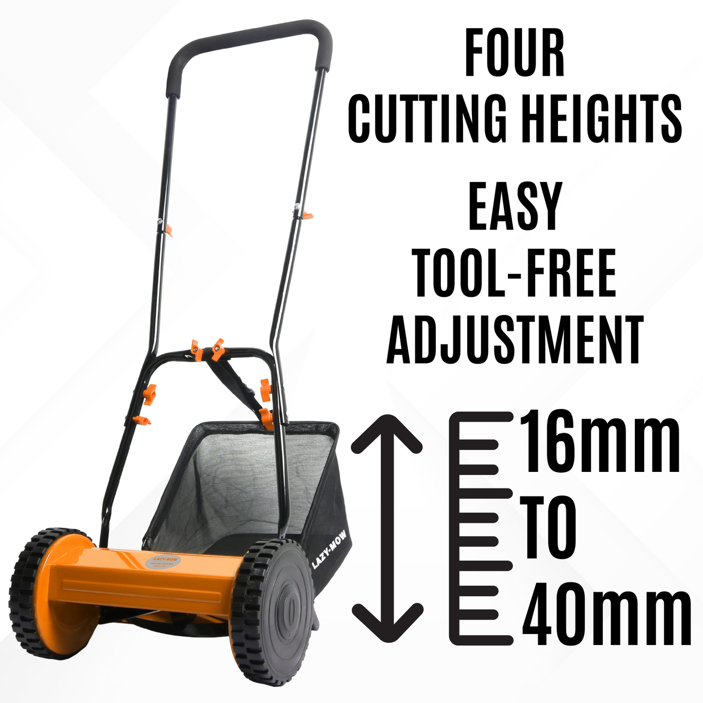 Manual Push Along Lawnmower