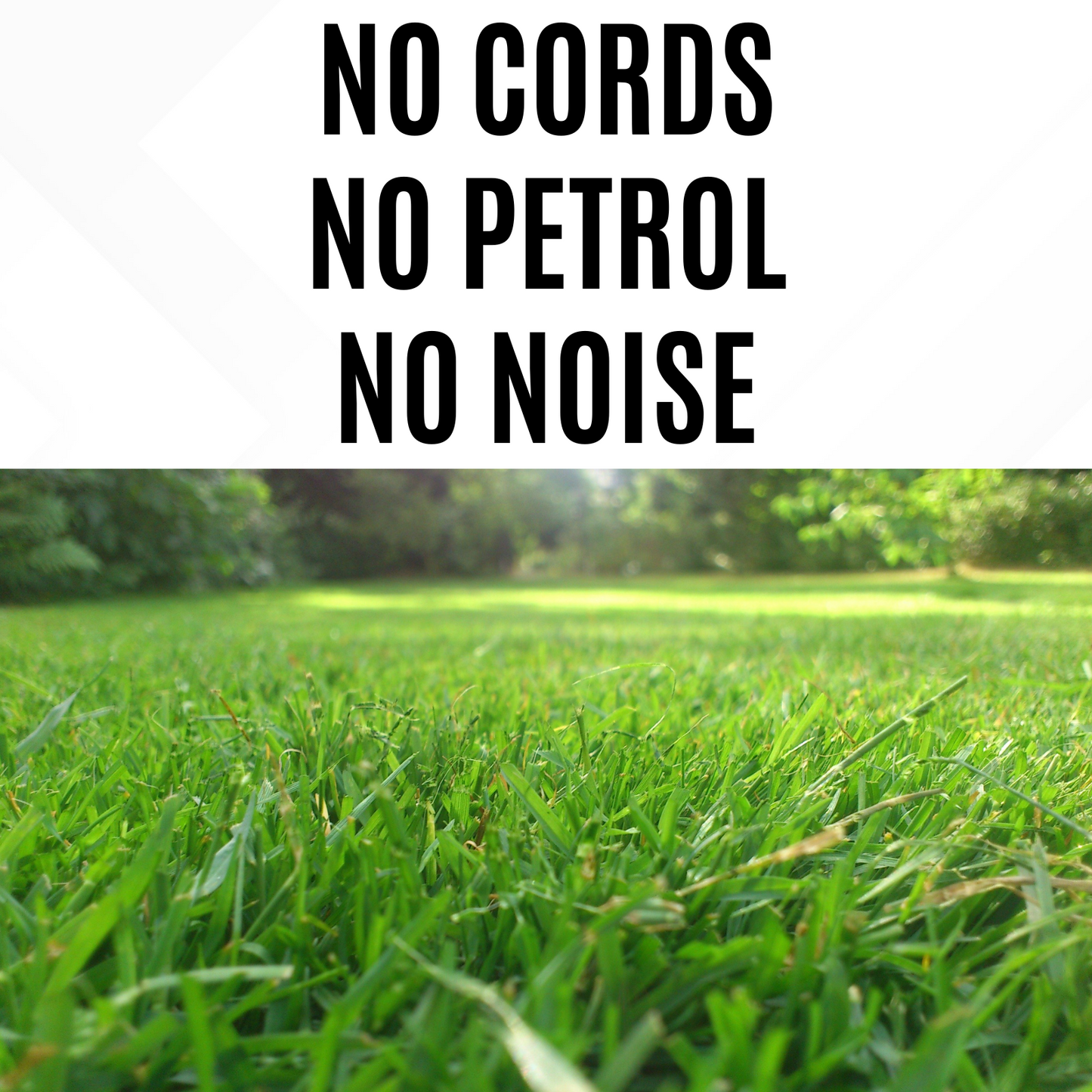 Manual Push Along Lawnmower