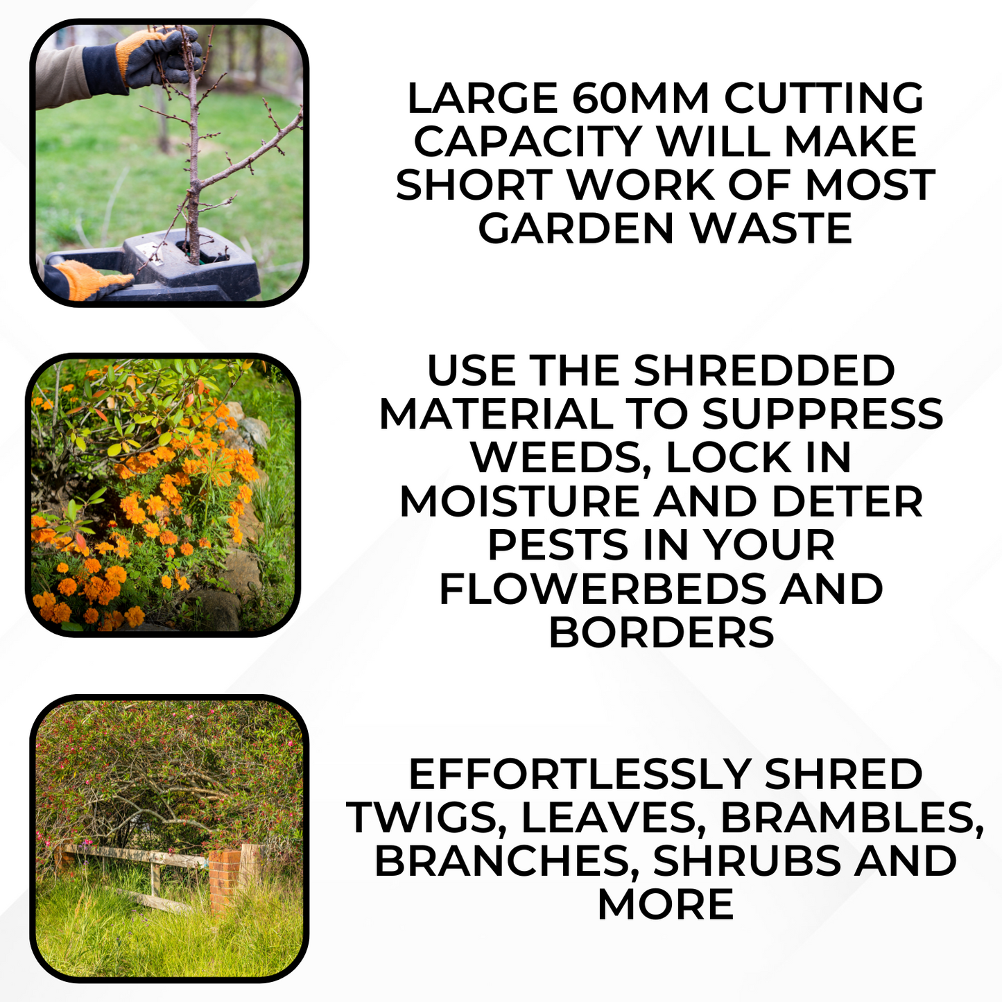 Lazy-Shred - 7hp Petrol Wood Chipper