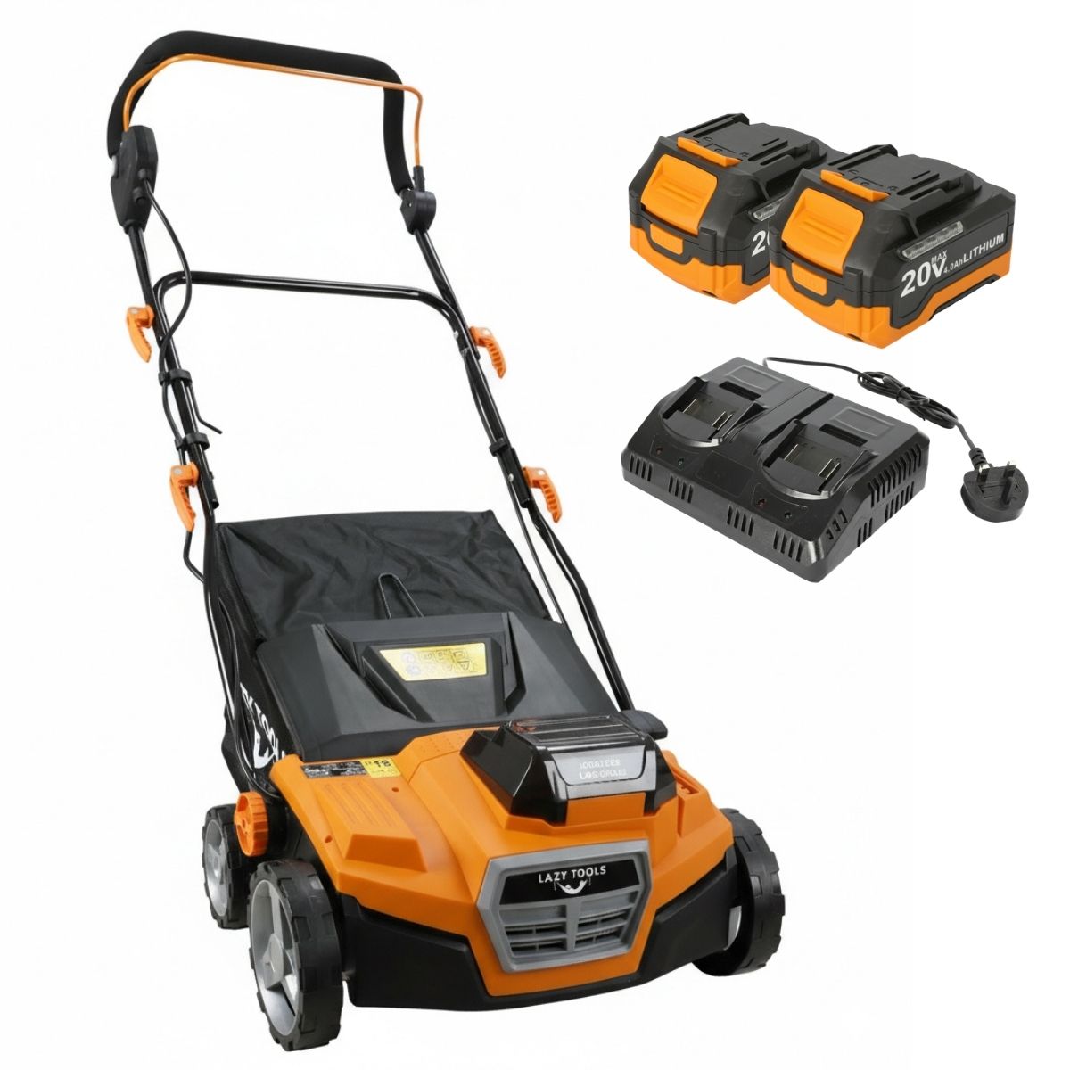 Cordless Lazy-Brush - Artificial Grass Sweeper 40V