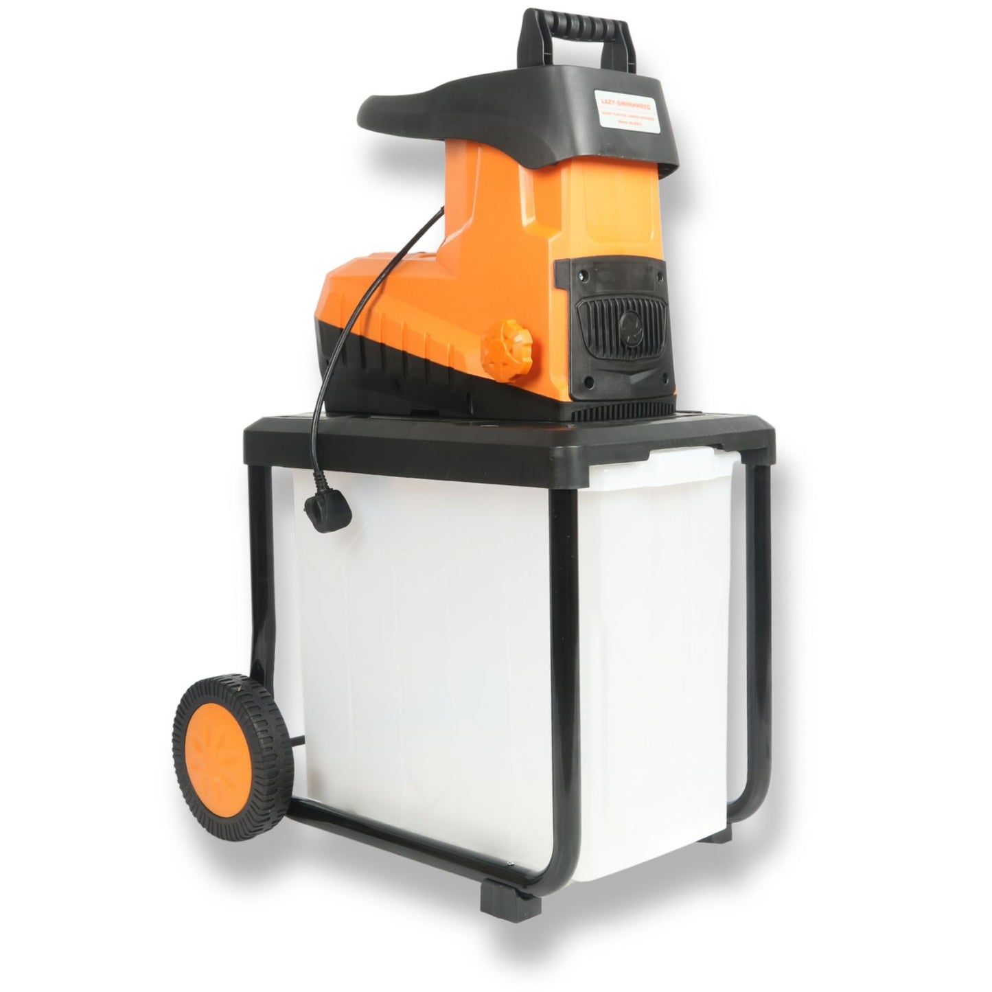 Lazy-Shhhhhred - Ultra Quiet Electric Garden Shredder With Collection Box