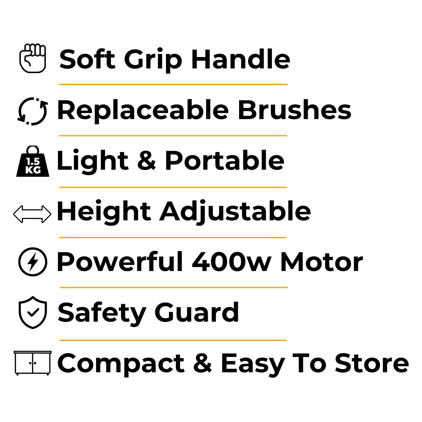 CLEARANCE: Lazy-Weeder - 400w Electric Weed Removal Brush