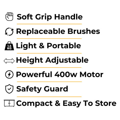 CLEARANCE: Lazy-Weeder - 400w Electric Weed Removal Brush