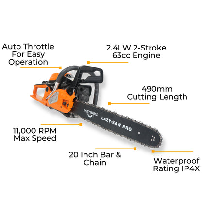 Lazy Saw Pro -  Petrol Chainsaw