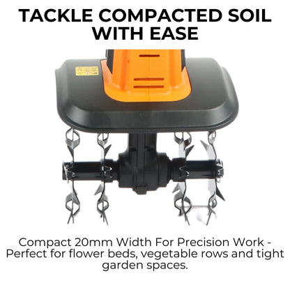 Lazy Tiller - Cordless Soil Tiller Cultivator