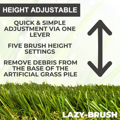 Cordless Lazy-Brush - Artificial Grass Sweeper 40V