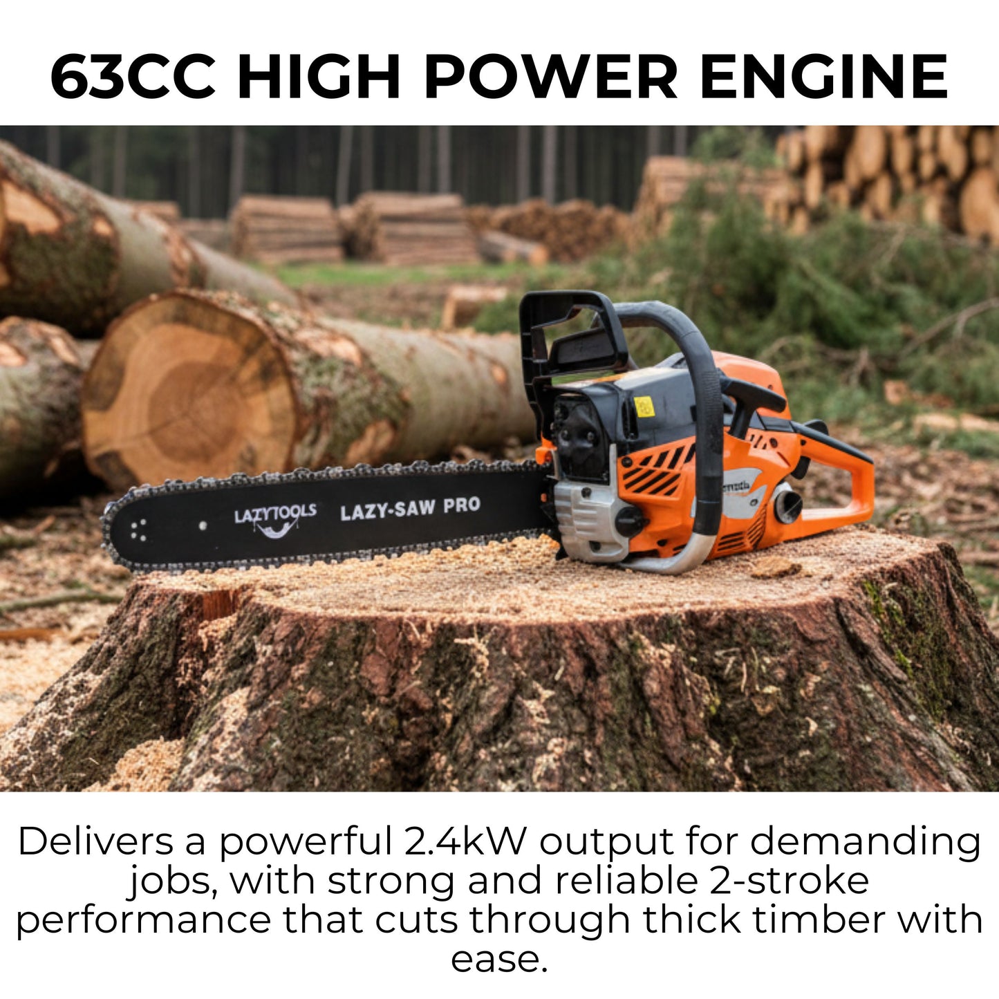 Lazy Saw Pro -  Petrol Chainsaw