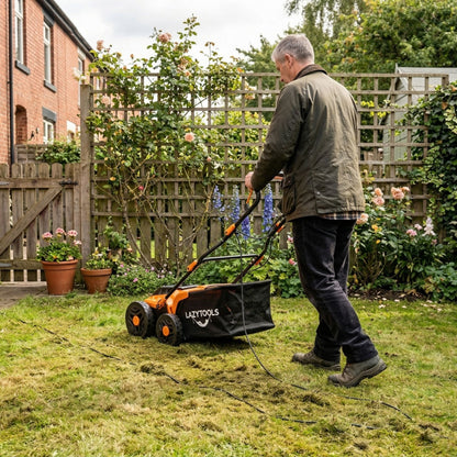 Lazy Scarify - Electric 2-in-1 Scarifier and Raker