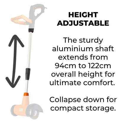CLEARANCE: Lazy-Weeder - 400w Electric Weed Removal Brush