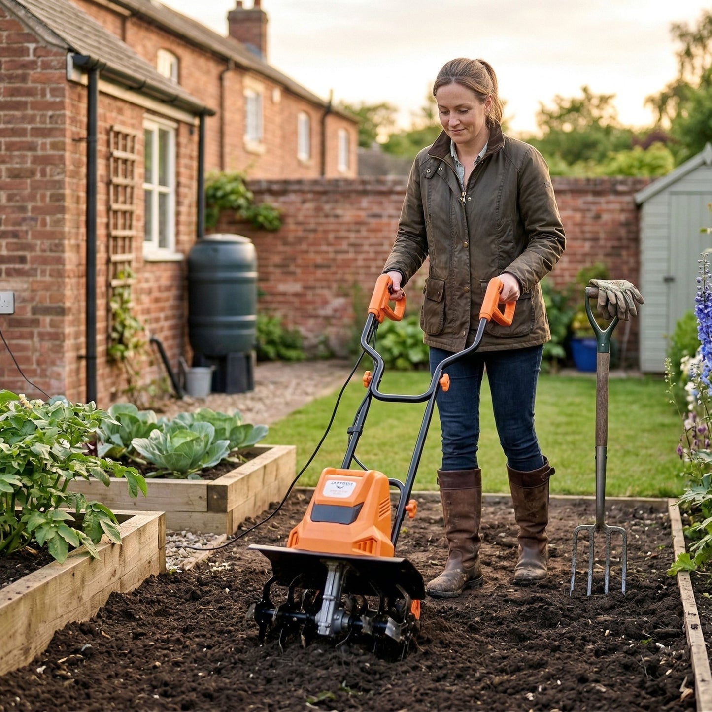 Lazy Tiller - 1500W Electric Soil Tiller