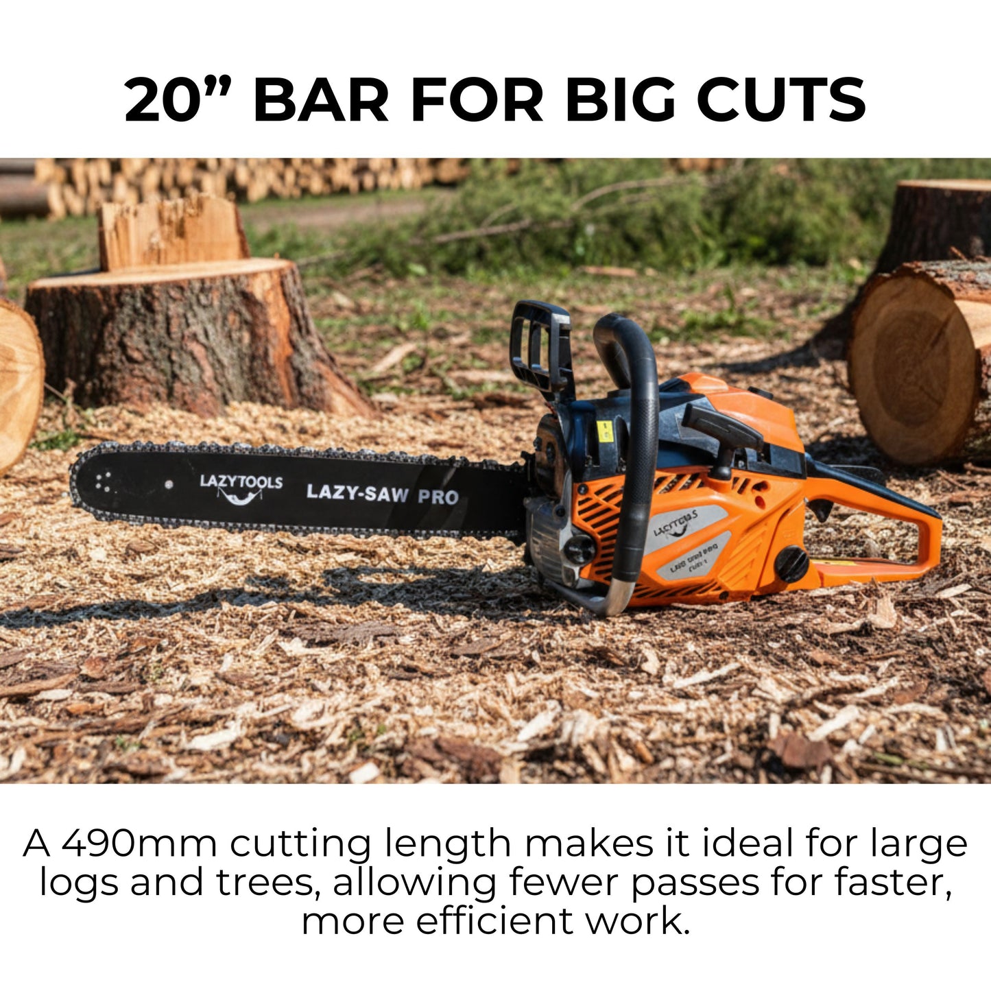 Lazy Saw Pro -  Petrol Chainsaw