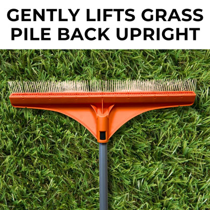 Artificial Grass Rake with Hose Attachment