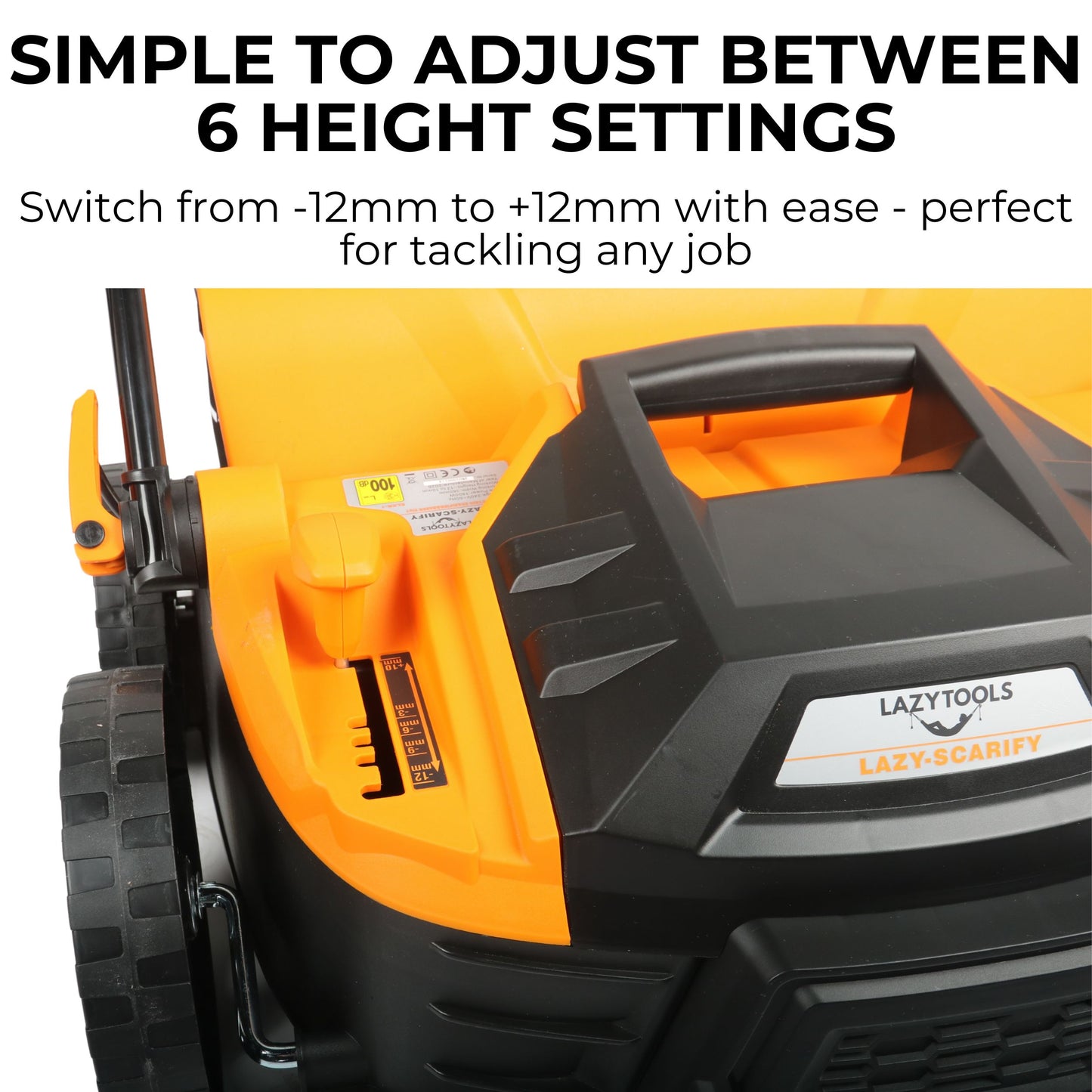 Lazy Scarify - Electric 2-in-1 Scarifier and Raker