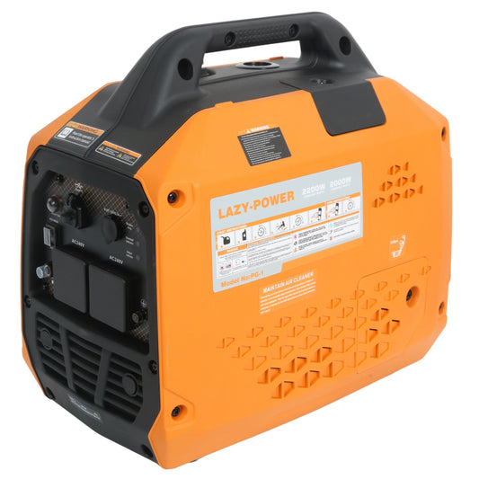 GRADE B: Lazy-Power - 2.3kW Petrol Generator - 98cc
