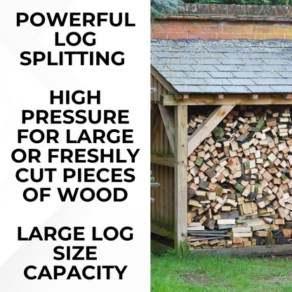 Lazy-Log - 8 Ton - Vertical Electric Log Splitter