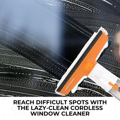 Lazy-Clean Cordless Rechargeable Window Cleaner Vacuum