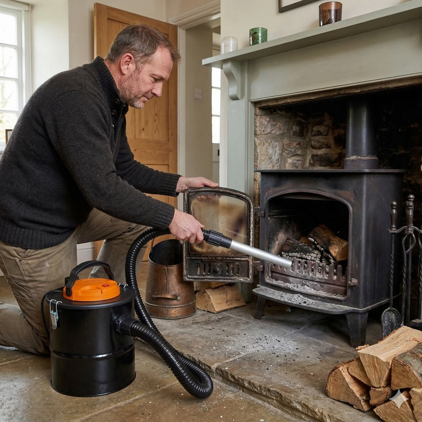 Dirty Sucker - Ash Vacuum Cleaner - 10L - 600w