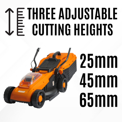 Lazy-Mow Unplugged - Cordless Rotary Lawnmower