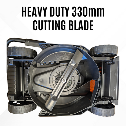 Lazy-Mow Unplugged - Cordless Rotary Lawnmower