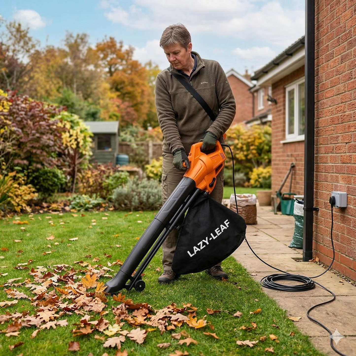 Lazy-Leaf - 3-in-1  - Leaf Blower / Vacuum / Mulcher