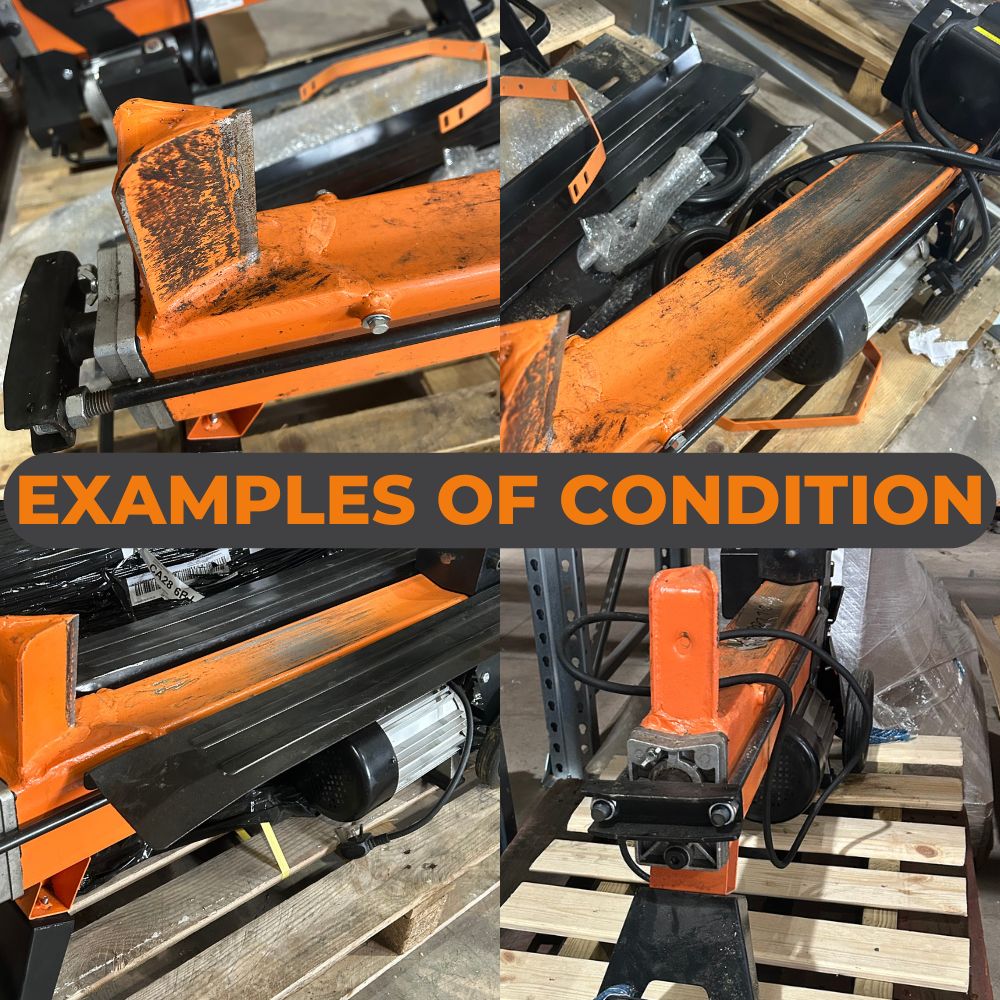 GRADE B/REFURBISHED: Lazy-Log - 7 Ton - Electric Log Splitter