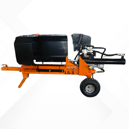 Lazy-Log - 12 Ton - Petrol Log Splitter - Trailer Mounted