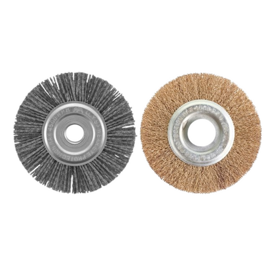 Replacement Nylon and Wire Brushes For Lazy-Weeder V2 - LW-BRSH-2