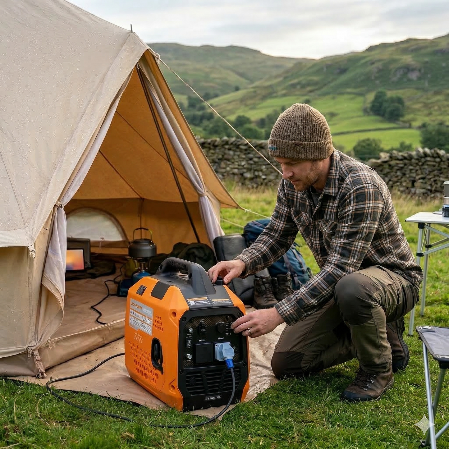 Lazy-Power - Portable Petrol Inverter Generator - 3500W - 149cc