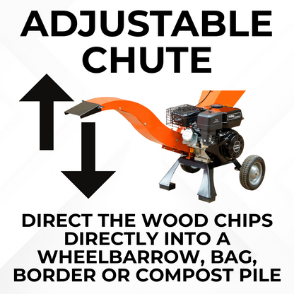 Lazy-Shred - 7hp Petrol Wood Chipper