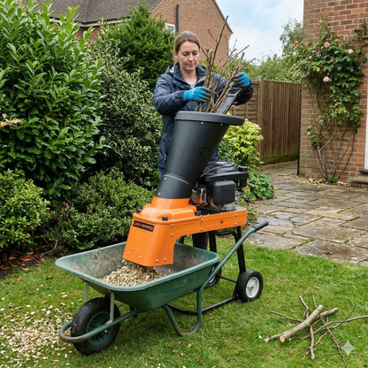 Lazy-Shred - 4hp Petrol Wood Chipper