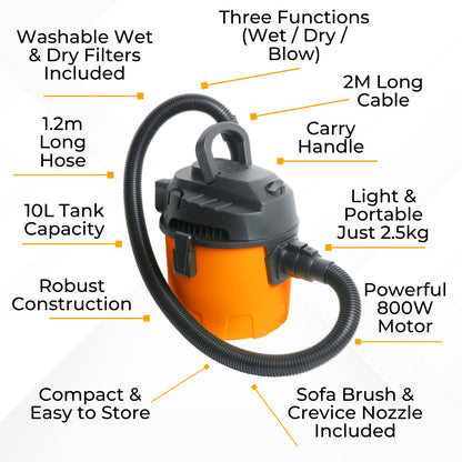 Mucky Sucker - Wet & Dry Vacuum Cleaner